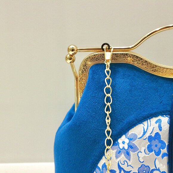 japanese bag, handmade bag, evening clutch, clutch bag, clutches, clutch purse - Picture 4 of 9